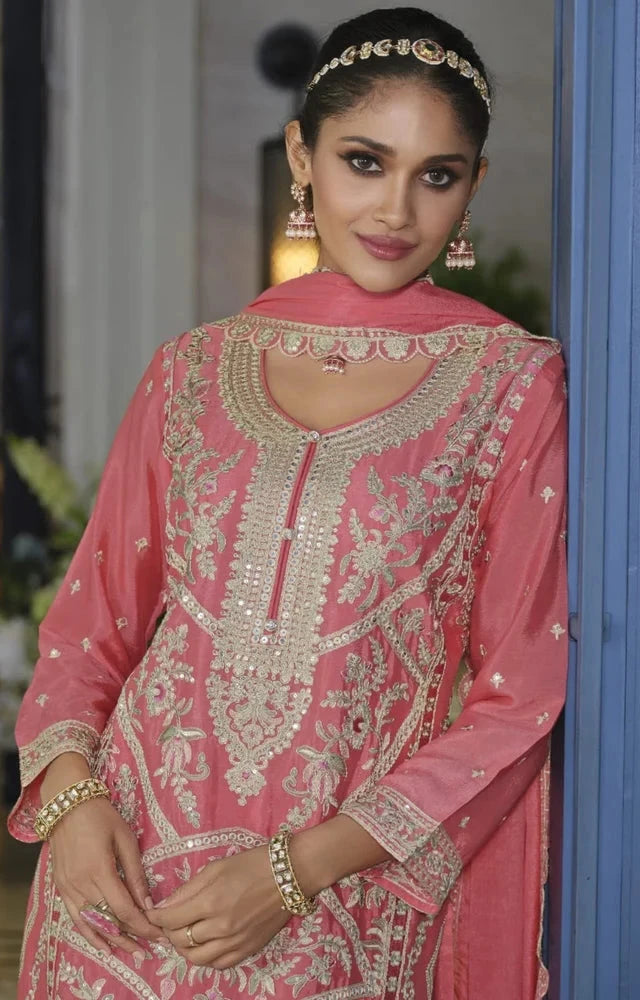 Embroidery Anarkali Suit