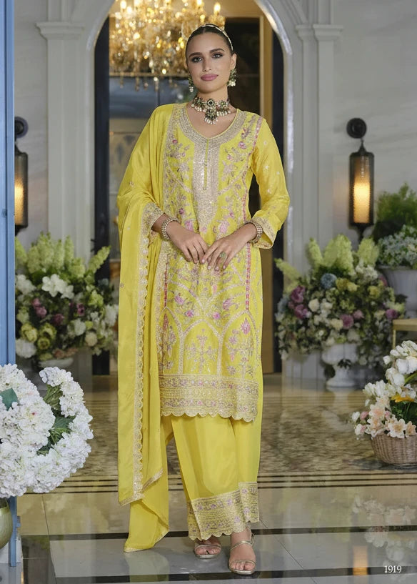 Embroidery Anarkali Suit