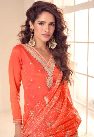 Simar Silk Designer Party Wear Salwar Suit