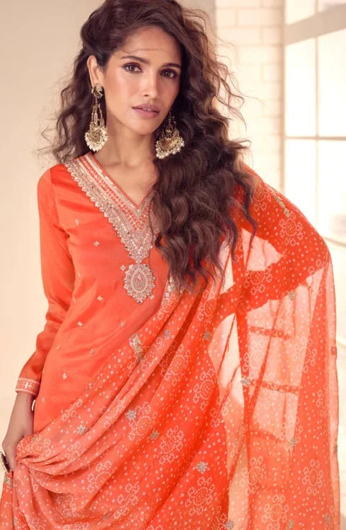 Simar Silk Designer Party Wear Salwar Suit